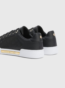 náhled Tommy Hilfiger dámské černé tenisky Embossed