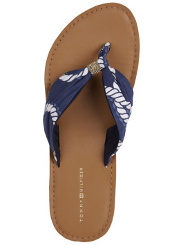 náhled Tommy Hilfiger dámské modrobílé žabky