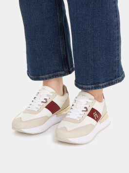 náhled Tommy Hilfiger dámské krémové tenisky