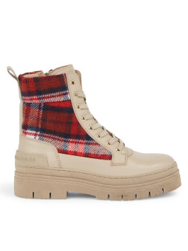 náhled Tommy Hilfiger dámské béžové kotníkové boty