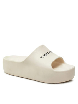 náhled Tommy Jeans dámské béžové pantofle