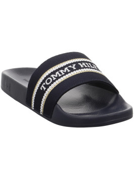 náhled Tommy Hilfiger dámské tmavě modré pantofle