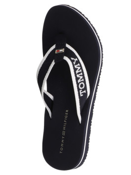 náhled Tommy Hilfiger dámské tmavě modré žabky