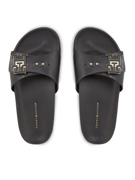 náhled Tommy Hilfiger dámské černé pantofle