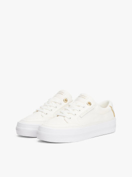 náhled Tommy Hilfiger dámské krémové tenisky