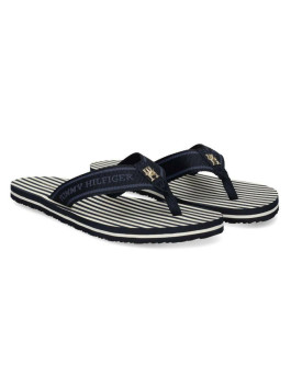 náhled Tommy Hilfiger dámské tmavě modré žabky
