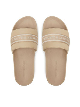 náhled Tommy Hilfiger dámské béžové pantofle
