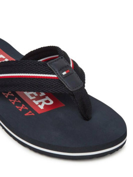 náhled Tommy Hilfiger pánské tmavě modré žabky