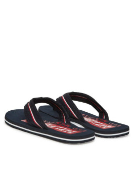 náhled Tommy Hilfiger pánské tmavě modré žabky