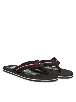 náhled Tommy Hilfiger pánské černé žabky