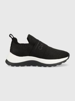 náhled Calvin Klein dámské černé tenisky KNIT RUNNER SLIP ON