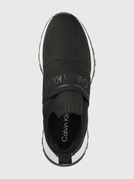 náhled Calvin Klein dámské černé tenisky KNIT RUNNER SLIP ON
