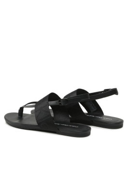 náhled Calvin Klein dámské černé sandály FLAT SANDAL TOEPOST WEBBING