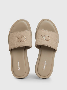 náhled Calvin Kein dámské hnědé pantofle