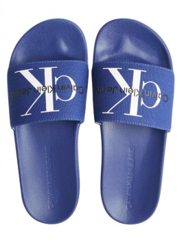 náhled Calvin Klein pánské modré pantofle