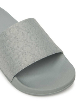náhled Calvin Klein dámské šedé pantofle