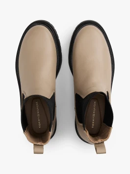 náhled Tommy Hilfiger dámské béžové kotníkové boty