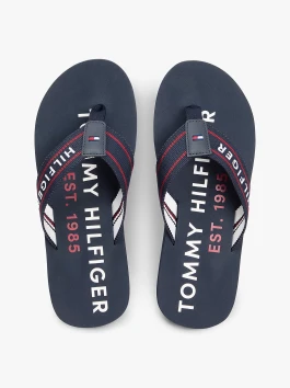 náhled Tommy Hilfiger pánské tmavě modré žabky