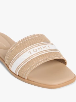 náhled Tommy Hilfiger dámské béžové pantofle