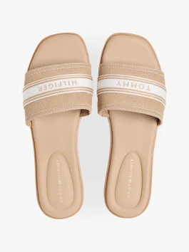 náhled Tommy Hilfiger dámské béžové pantofle