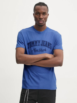 náhled Tommy Jeans pánské modré tričko