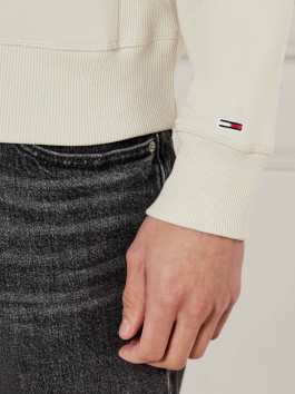 náhled Tommy Jeans pánská béžová mikina 