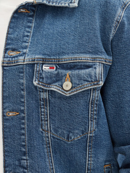 náhled Tommy Jeans pánská modrá džínová bunda