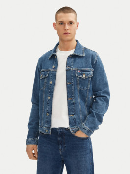 náhled Tommy Jeans pánská modrá džínová bunda
