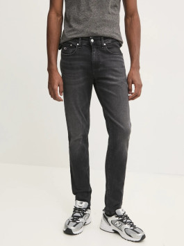 náhled Tommy Jeans pánské černé džíny