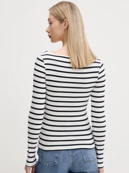 náhled Tommy Jeans dámské bílo modré pruhované tričko