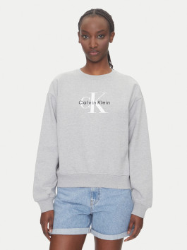 náhled Calvin Klein dámská šedá mikina