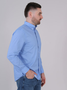 náhled   Tommy Hilfiger pánská modrá košile