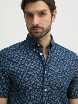 náhled Tommy Hilfiger pánská tmavě modrá košile