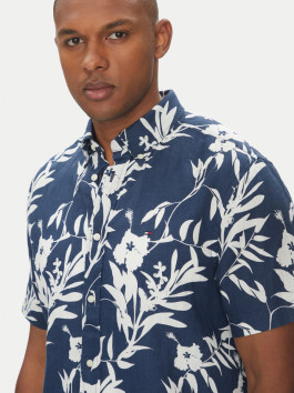 náhled Tommy Hilfiger pánská lněná košile s krátkým rukávem