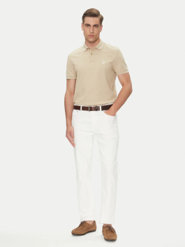 náhled Tommy Hilfiger pánské béžové polo tričko