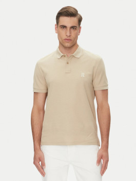 náhled Tommy Hilfiger pánské béžové polo tričko