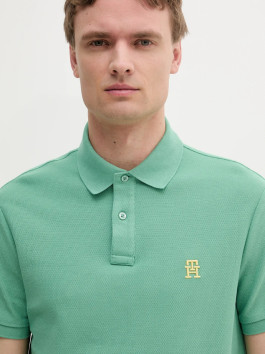 náhled Tommy Hilfiger pánské světle zelené  polo tričko