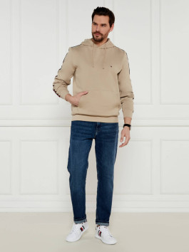 náhled Tommy Hilfiger pánská béžová mikina