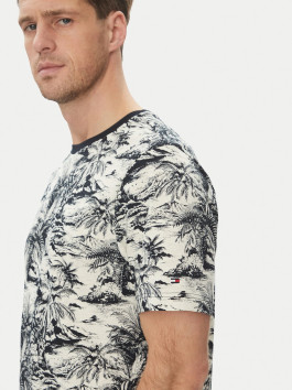 náhled Tommy Hilfiger pánské krémové tričko