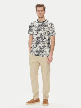 náhled Tommy Hilfiger pánské krémové tričko
