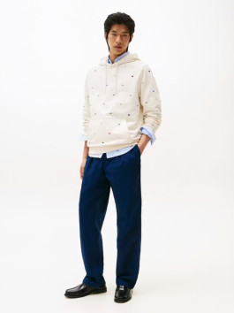 náhled Tommy Hilfiger pánská krémová mikina