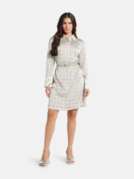 náhled Guess dámské béžové košilové šaty
