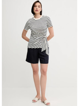 náhled Tommy Hilfiger dámské bílo modré pruhované triko