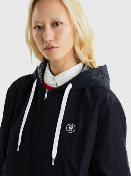 náhled Tommy Hilfiger dámská tmavě modrá větrovka
