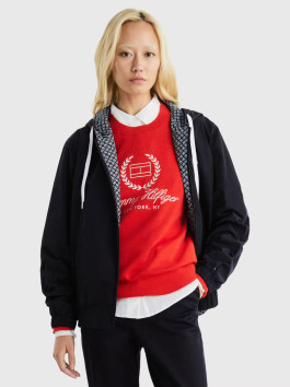 náhled Tommy Hilfiger dámská tmavě modrá větrovka