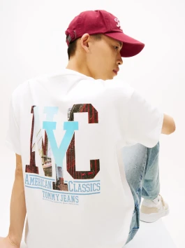 náhled Tommy Jeans pánské bílé tričko