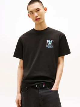 náhled Tommy Jeans pánské černé tričko