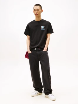 náhled Tommy Jeans pánské černé tričko