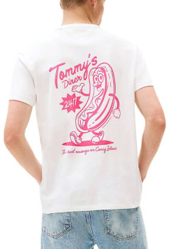 náhled Tommy Jeans pánské bílé triko