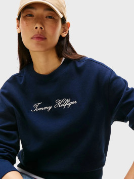 náhled   Tommy Hilfiger dámská tmavě modrá mikina